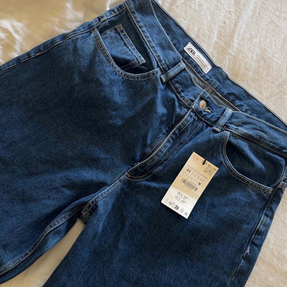 Wide Leg Zara Jeans with Tags: Size 12